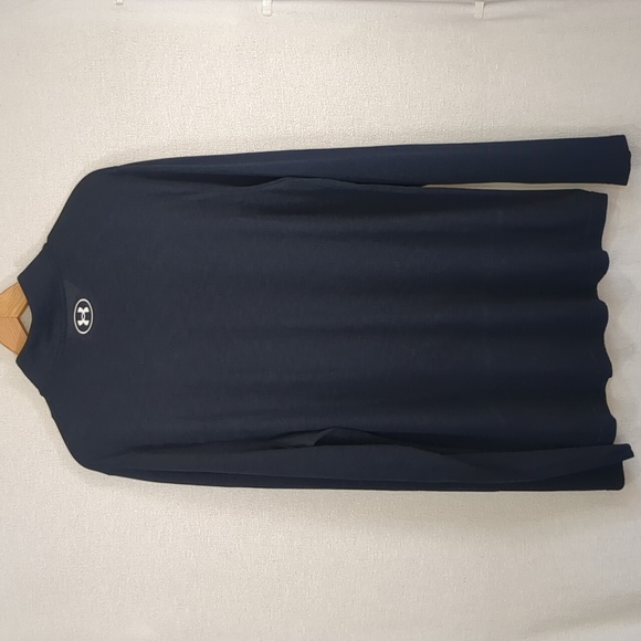Under Armour Men's 1/2 Zip Lightweight Fitted Pullover Navy Blue Size XXL - Picture 8 of 11